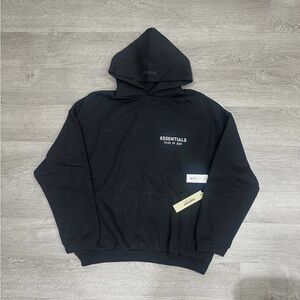 Fear of God Essentials Black Hoodie